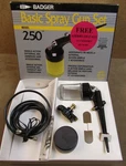 Nice! Badger Usa Model NO.250 Basic Spray Gun Set Single Action Airbrush. Fixed Price $18.95.