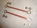 Lgb 20900 Series 10 Diesel Loco Metal Drive Rod Parts Set Of Pieces Ln. Fixed Price $29.99.