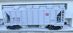 Kato 186-0203 Ac&f 70T Covered Hopper Milw #7 Car Set. Fixed Price $70.00.
