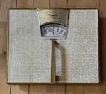 Vintage Continental Scale Corp. Health-o-meter Bathroom Vinyl Handle Works. Fixed Price $29.99.