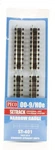 Peco ST-401 Ho Scale Code 80: Straight Track (length Mm. 87) (pz 8). Fixed Price $41.25.