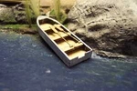 Osborn Model Kits 3005 Scale 16" Rowboat (pack Of 2). Fixed Price $6.99.