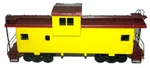 New Assembled Athearn Ho Scale Undec Missabe Color Caboose W/decals (5360). Fixed Price $19.32.