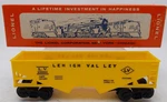 Lionel 6476-135 Vintage Yellow Lehigh Valley 2-BAY Hopper Ex/box. Fixed Price $43.99.