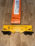 Postwar Lionel 6476-135 Yellow Lehigh Valley Hopper Car From 1964. Fixed Price $65.00.