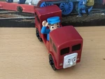 Authentic Fisher-price Wood Thomas Train Bertie Bus & Driver!. Fixed Price $11.99.