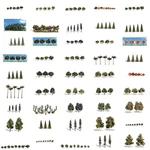 Woodland Scenics Trees & Hedgerow Foliage Sets (several Scales). Fixed Price $39.48.