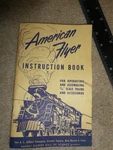 Vintage 1952 American Flyer Instruction Booklet M2984. Fixed Price $18.00.