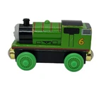 Learning Curve Thomas Friends Percy Wooden Train Engine Toy Kids Green Magnetic. Fixed Price $6.99.