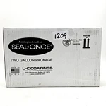 Seal-once Marine Ready Mix 2 Gal Penetrating Wood Sealer Waterproof Stain Clear. Fixed Price $83.95.