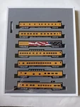 Kato Scale Up Excursion Train 7-CAR Set 10-706-4 Model Passenger. Fixed Price $208.66.