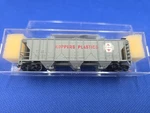 Koppers Plastics 3-BAY Hopper Car # 1086 With Micro Trucks N Scale. Fixed Price $16.00.