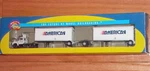 Ho Athearn 93146 Mack Truck & 28' Trailers American. Fixed Price $99.99.