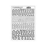Woodland Scenics Dry Transfer Alphabet & Numbers Extended Railroad Roman MG715. Fixed Price $7.61.