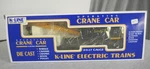 New Vintage K-line K-680702 O/O27 Gauge Die Cast Train Santa Fe Crane Car Box. Fixed Price $49.99.