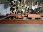 Ihc Ho Southern Pacific 2-8-2 Mikado Steam Engine & Tender 6789 Daylight. Fixed Price $60.00.