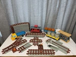 Vintage 1988 Playskool Express Train Set No Engine Cargo Loader Barrel Preschool. Fixed Price $89.87.