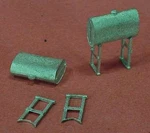 HO/HON3 Fuel Oil Tanks Stands Wiseman Model Services Detail Parts #HO149. Fixed Price $5.00.