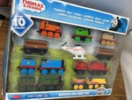 Fisher Price Thomas & Friends Push Along Sodor Favorites 10 Pack Metal Engines. Fixed Price $79.99.