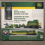 New!! Lionel 6-81480 John Deere Train Set O-gauge, Lionchief Remote Nib Unboxed. Fixed Price $349.49.