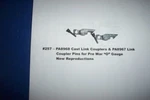 American Flyer Parts PA8968 "o" Ga Couplers & PINS-2 Sets #257. Fixed Price $7.50.