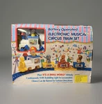 1987 Vintage Battery Operated Electronic Musical Circus Train Set With Box. Fixed Price $24.99.