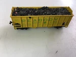 Peabody Short Line 2 Bay Hopper W/coal Psl 6671 Scale Trains. Fixed Price $6.39.