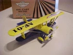 Rare American Flyer Exclusive Die-cast Biplane New In Box. Fixed Price $74.99.
