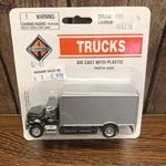 1:87 Scale International 2-AXLE Drywall Box Van Black & Gray Boley #4002. Fixed Price $21.99.
