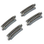 New Kato Radius 15 216MM (8 9/16") Curve 4 Pcs Unitrack Scale 20-171. Fixed Price $13.47.