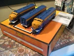 Mth Railking 30-2311-1 Jersey Central F3 Diesel Locomotive Set W/protosound 2.0. Fixed Price $250.00.