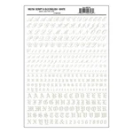 Woodland Scenics MG756 Script Old English White. Fixed Price $8.09.