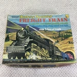 Vintage Durham 8801 Battery Operated Freight Train Set Santa Fe Japan W Box. Fixed Price $15.00.