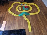 Little Tikes Creative Railway Roadway Railroad Train Station Tracks 46 Pc Lot. Fixed Price $93.06.