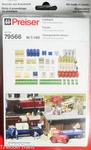 Preiser #79566 Cargo (assorted Colors) Not Painted. Fixed Price $20.69.
