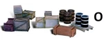 Scale Assorted Crates, Woodland Scenics, WOO-A2739. Fixed Price $29.99.