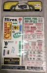 Woodland Scenics Ho Dry Transfer Decals DT557 Data / Warning & Commercial Signs. Fixed Price $6.26.