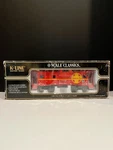 K-line K613-1052 Santa Fe "o" Scale Extended Vision Smoking Caboose ( New ). Fixed Price $68.70.