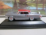 New Oxford Diecast Vehicles 1/87 Ho Car 1958 Edsel Silver Gray W/ember Red. Fixed Price $15.95.
