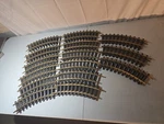 Lgb Lehmann Scale Big Trains Brass Brown Track 30 Curved. Fixed Price $145.00.