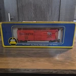 Ahm Ho Scale Burlington Route Box Car Way Of The Zephyrs Red 5486 Cb&q 62984. Fixed Price $12.99.
