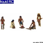 Woodland Scenics SP4443 Scene-a-rama Setters Native Americans. Fixed Price $13.05.