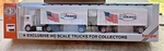 Con-cor Tractor 27 Foot Twin Trailers Rite-way 0004-001026 Boxed Nos Ho Scale. Fixed Price $29.00.