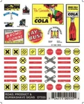 New Woodland Train Decal Sheet Data Warning Labels & Commercial Signs DT557. Fixed Price $12.74.