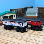 Wooden Railway Sodor Mail Box Car Train Custom Made For Thomas Track. Fixed Price $14.75.