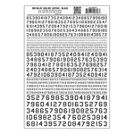 Woodland Scenics Dry Transfer Decals MG746 Numbers 45 Usa Gothic Black. Fixed Price $8.79.