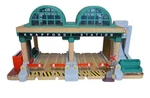 Fisher Price Thomas & Friends Train Wooden Railway Knapford Station. Fixed Price $72.99.
