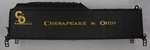 Lionel 38076-T07 Chesapeake & Ohio Berkshire Tender Shell #2699. Fixed Price $225.00.