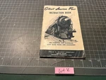 American Flyer Train 3/16" Scale 72 Page Instruction Booklet 1954 M3290 Lot. Fixed Price $12.95.