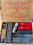 (C4/C5) Vintage Louis Marx No. 8994 Stream Line Electric Train Set Gauge Box. Fixed Price $109.99.